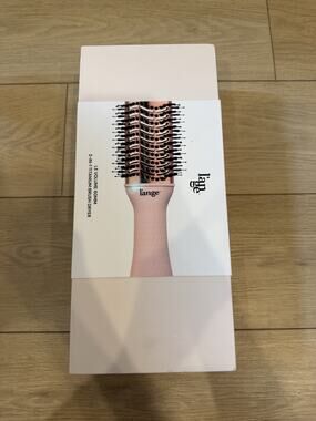 L'ANGE HAIR Le Volume 2-in-1 Titanium Blow Dryer Brush Ionic Hot Air Styling 60m